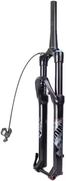 UDING Mountain Bike Fork, 29 inch MTB Suspension Air Fork ,Rebound Adjust,Travel 120mm,QR 9mm,1-1/8 Straight Tube, Ultralight Mountain Bike Front Fork for XC/AM Bike