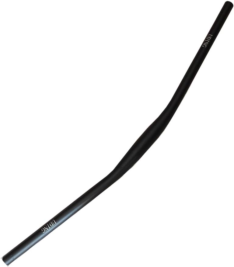 UDING MTB Mountain Bike Handlebar, 31.8mm Bicycle Riser Handlebars 720mm Aluminium Alloy Extra Long for Downhill Cycling Racing