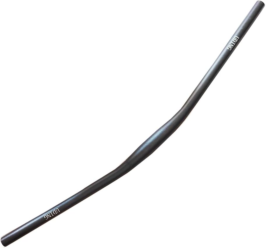 UDING MTB Mountain Bike Handlebar, 31.8mm Bicycle Riser Handlebars 720mm Aluminium Alloy Extra Long for Downhill Cycling Racing