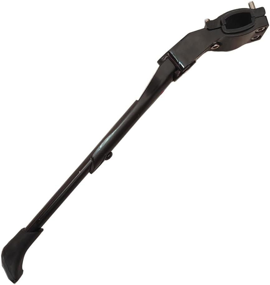 UDING Black Bicycle Kickstand, Bike Side Support Kick Stand for 22 24 26 Inch Mountain Bike and 700 Road Bike