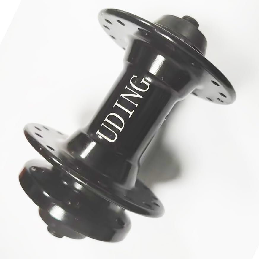 UDING Bicycle Hub Disc 32H Front&Rear Disc Brake Hub MTB Mountain Bike 6 Pawls 32 Hole Bike Hub Disc 7075 Aluminum Ultralight Bike Disc Brake Hub for 8/9/ 10/11/ 12/13 Speed Cassette