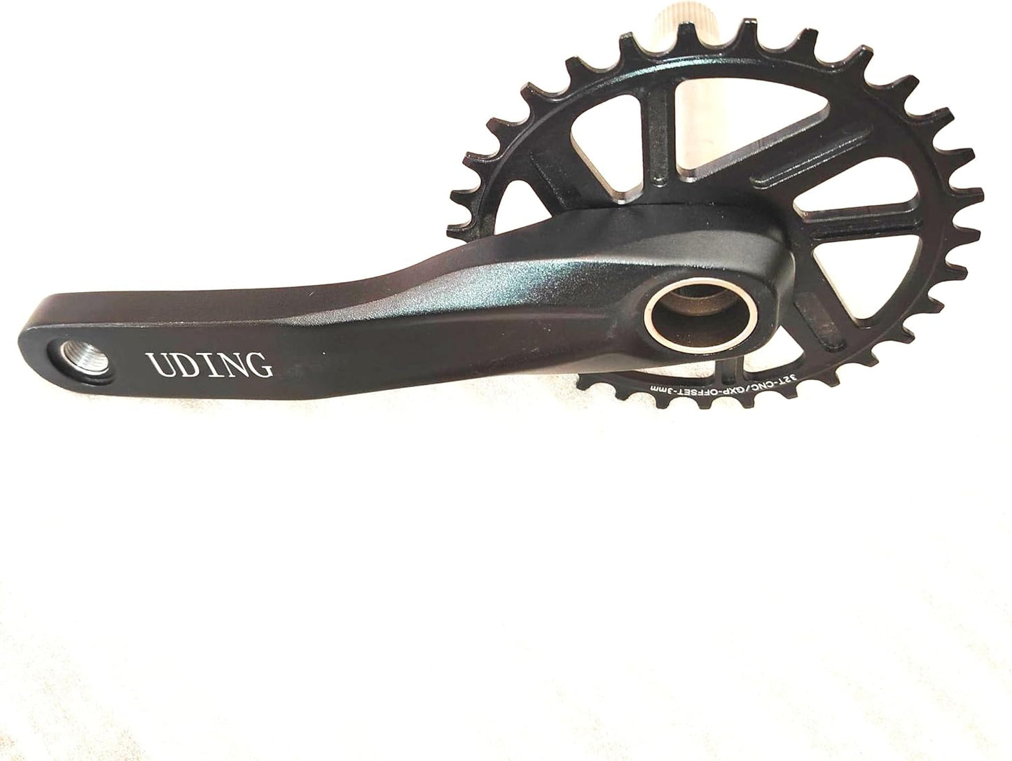 UDING CX Square Hole Bicycle Crankset 104BCD Aluminum Alloy IXF Square Hole Mountain Bike Crankset 170mm 32T/34T/36T/38T/40T/42
