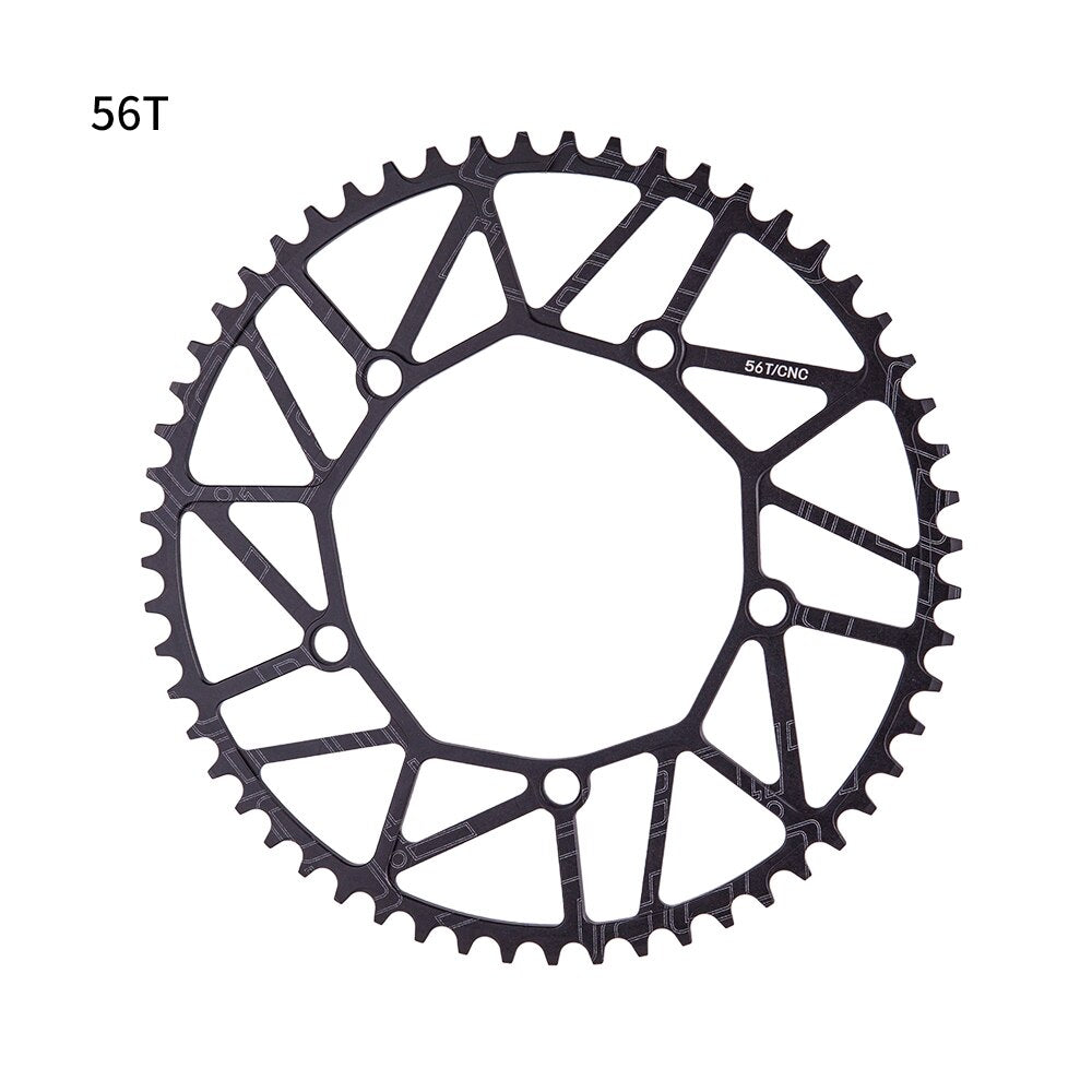 ZTTO Road Bike 130mm BCD Round Narrow Wide Single Speed Chain ring 1x System Gravel Aluminum Folding Bike Chainring Chainwheel