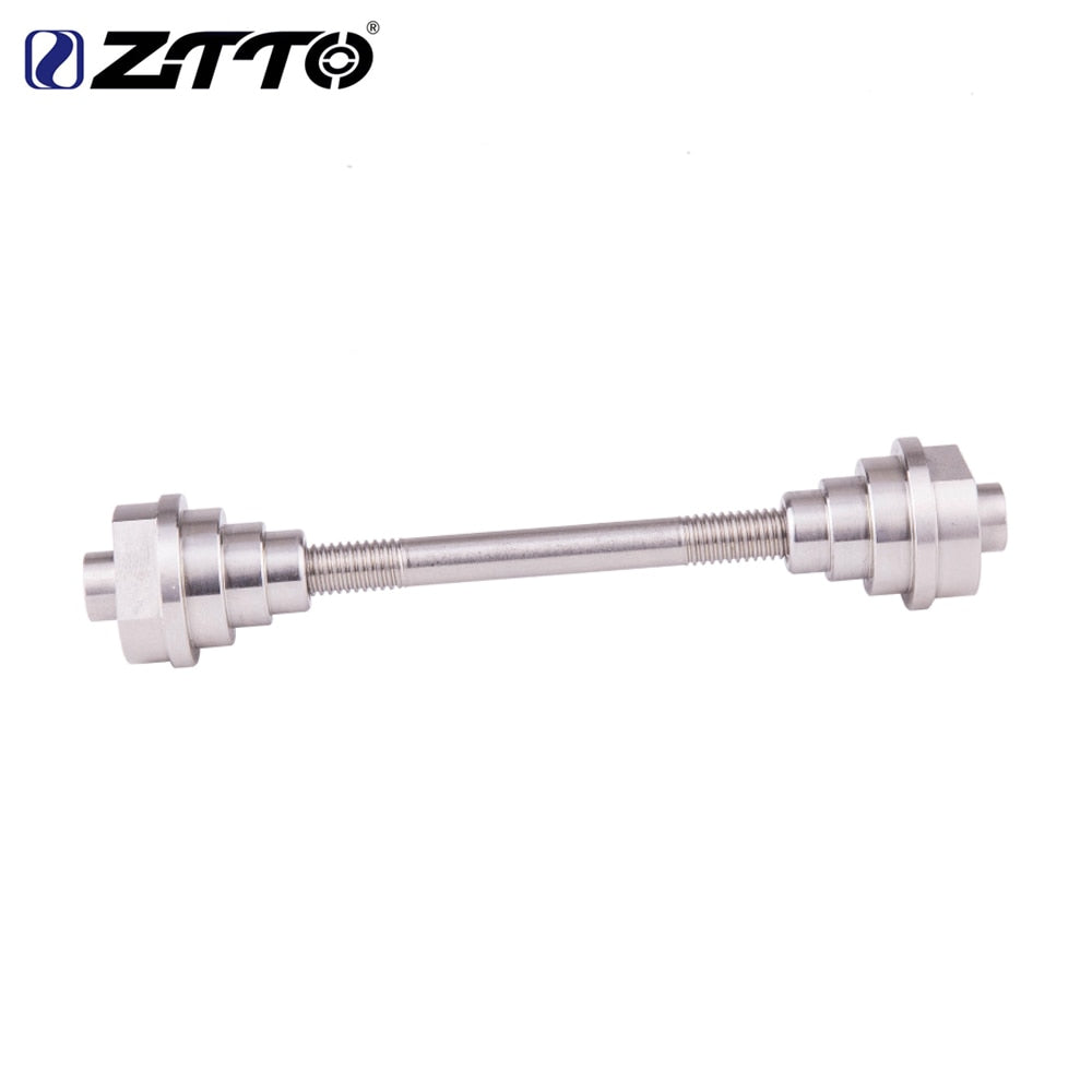 ZTTO Wheel Truing Stand Adapter Tool Hub Rim Tuner 20mm 15mm 12mm to 9mm QR Thru Axle Adaptor 100x15 100x12 142x12 Quick Release