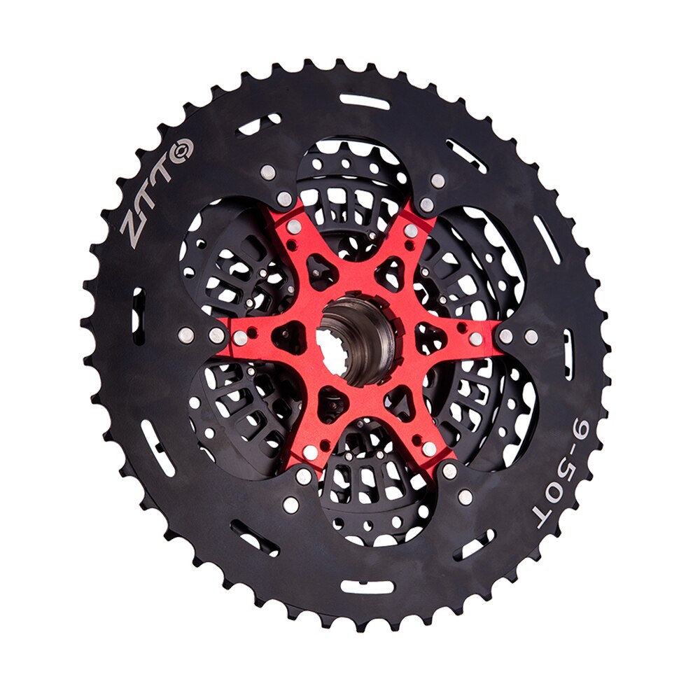 ZTTO MTB 12 Speed 9-50T Cassette XD Sprocket Black 9-50 Steel Cassette e13 556% Range 12s Compatible 12speed GX Eagle M7100 k7