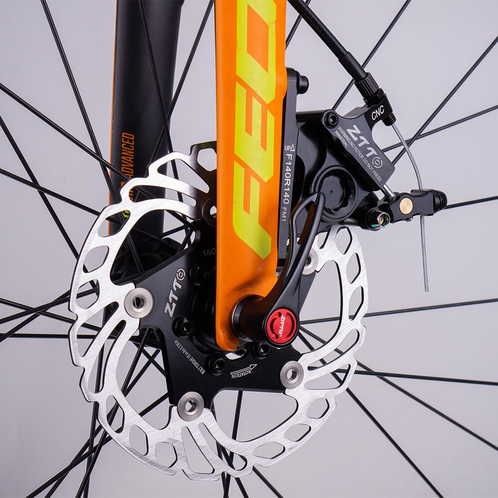 ZTTO Gravel Road Bike Hydraulic Disc Brake Flat Mount CX Rotor Brake Caliper CNC Bicycle Mechanical Wire Pull Cooling Pads 105