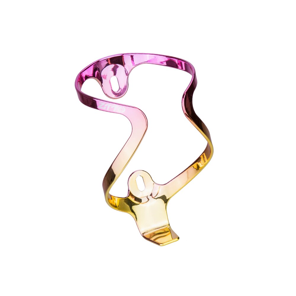 ZTTO Color gradient Bicycle Aluminum Bottle Cage MTB road Gravel bike water bottle holder plating colorful Metal lightweight