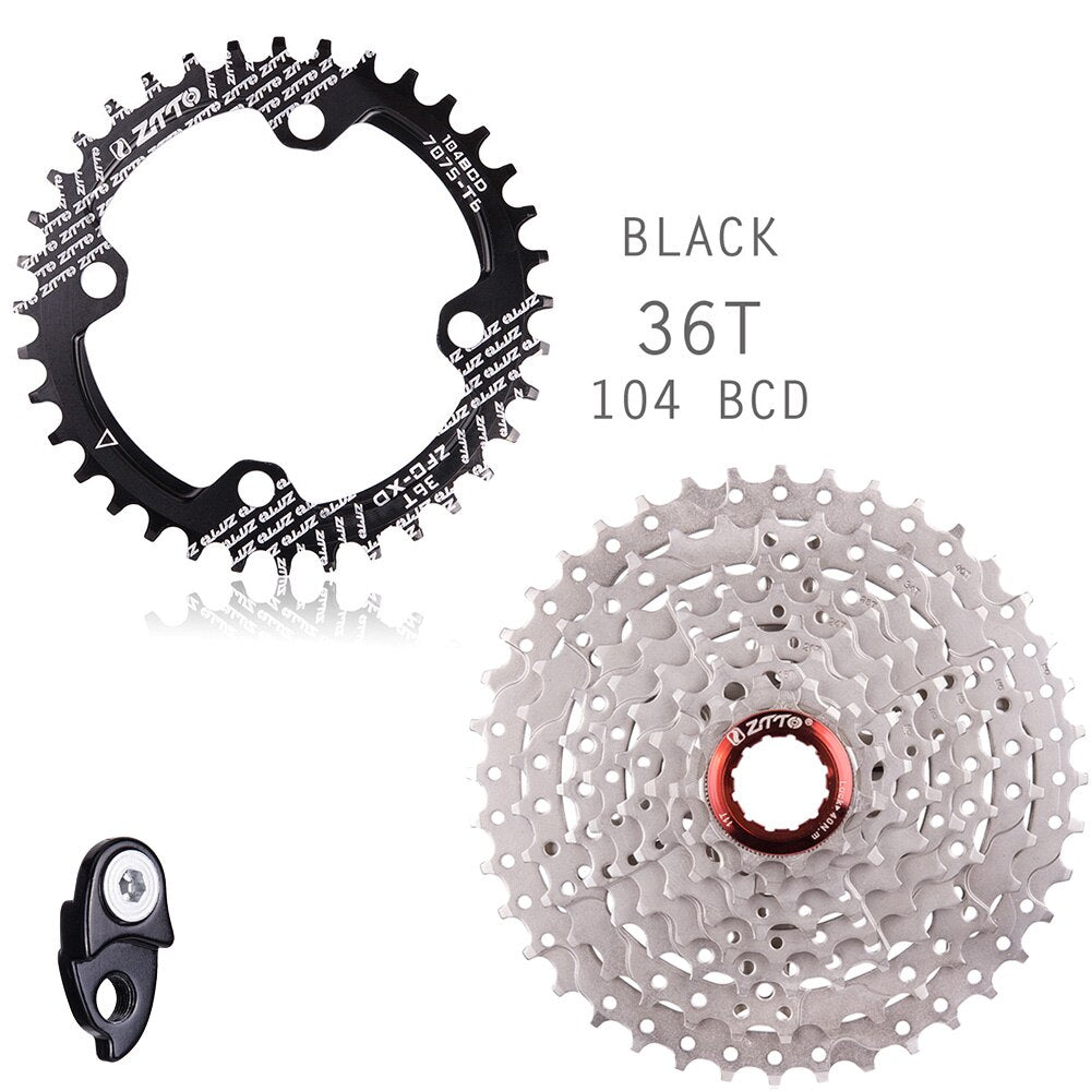 ZTTO MTB 8s 11-40T Cassette Bicycle 1x8 Speed Freewheel Durable Steel Gear K7 for M410 TX800 Mountain Bike Sprocket HG tpye