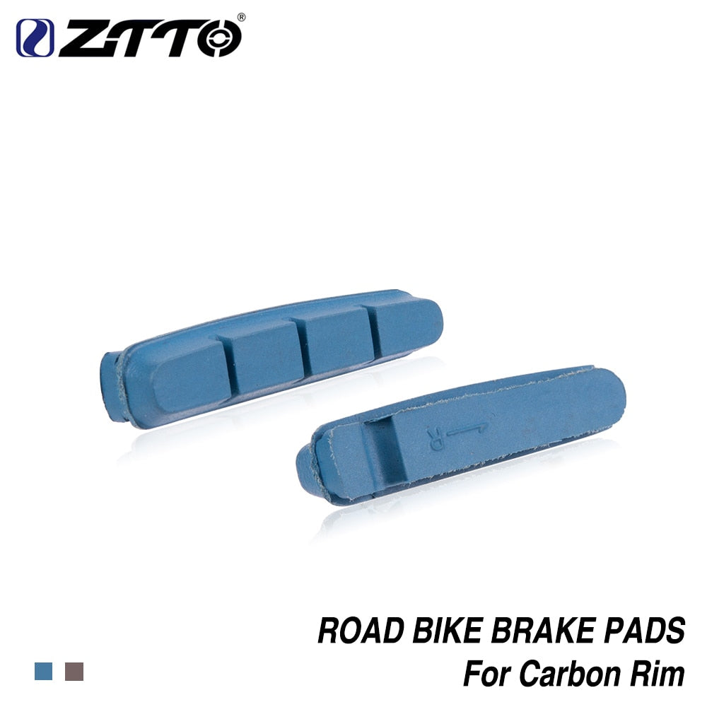 ZTTO Road Bike Brake Shoes Pads1 Pair for CARBON RIMS Dura Ace Ultegra 105 Lightweight Composite materials braking pad