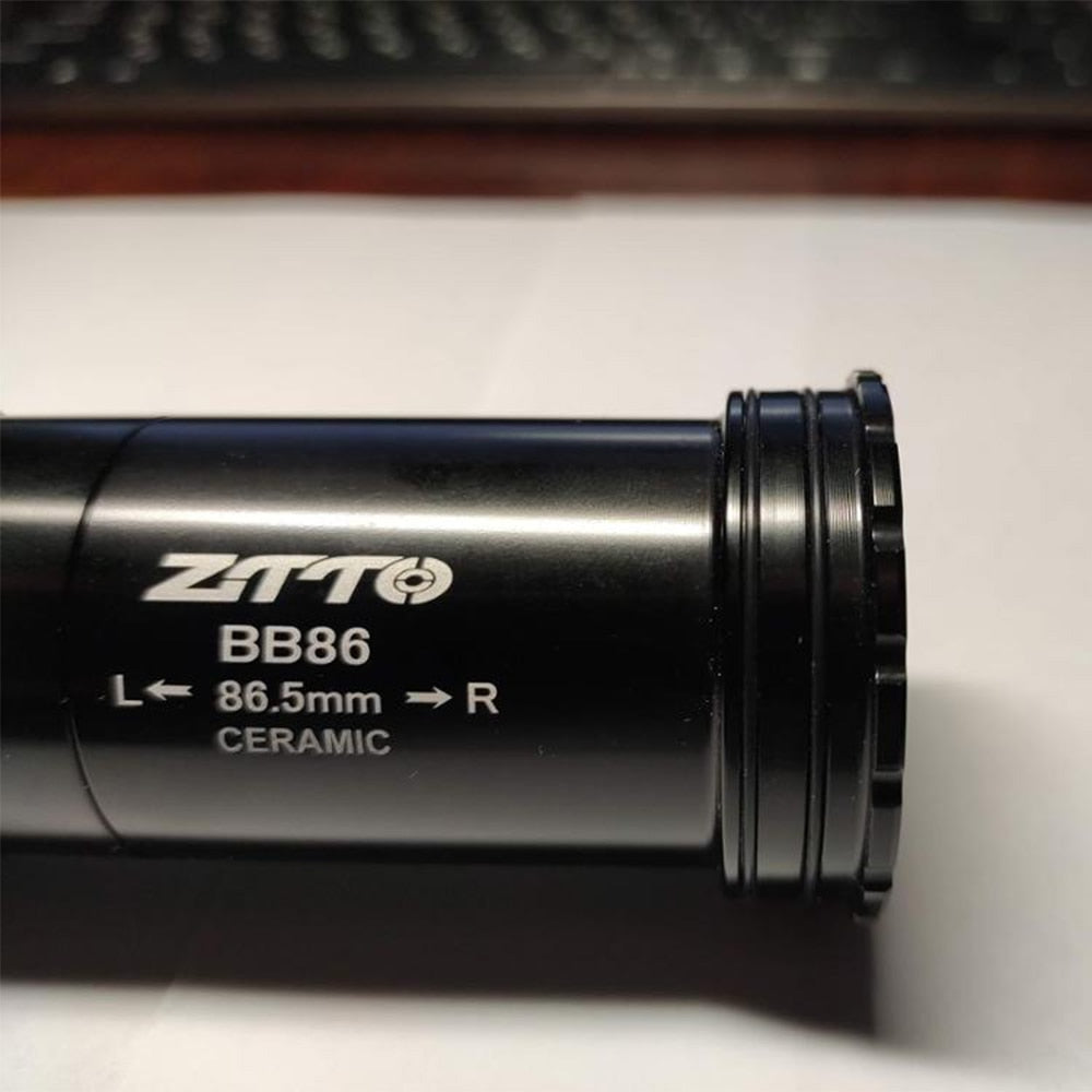 ZTTO BB86 24mm CERAMIC BB92 BB90 Press Fit Bottom Brackets Thread Lock for Road Bicycle Mountain Bike 24 Shaft Crankset Chainset