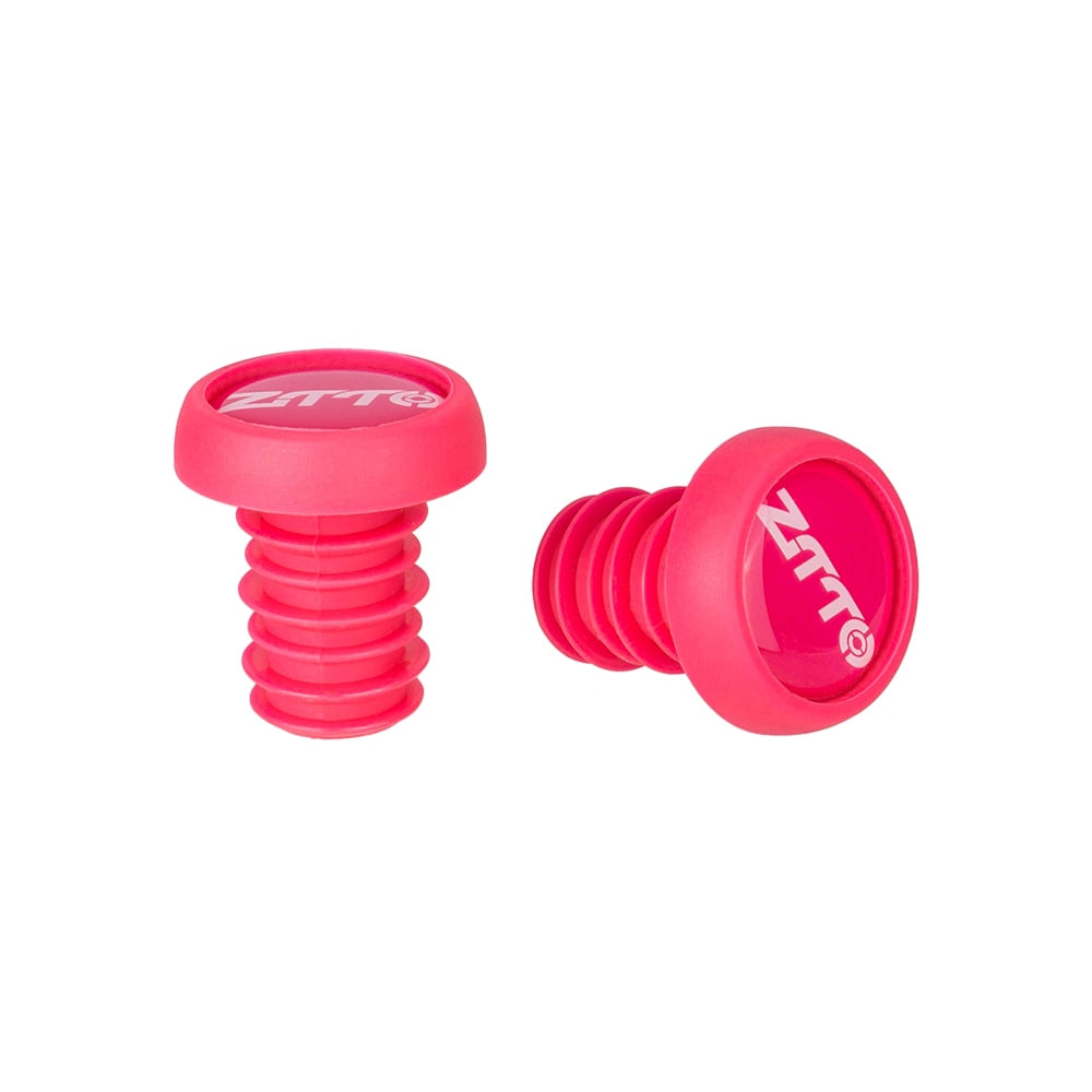 ZTTO Bicycle Silica Gel Colorful handlebar ends MTB Grips cap cover Impact protected bar Plugs