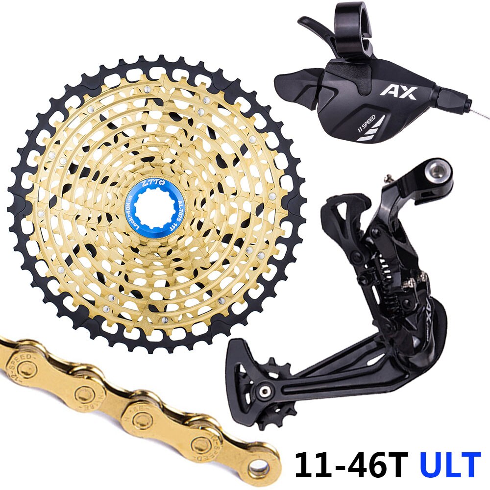 ZTTO MTB 11 Speed HG Bicycle Groupset Shifter Rear Derailleur Cassette Spocket Chain 11-46T 50T 52T Mountain Bike Kit Ultralight