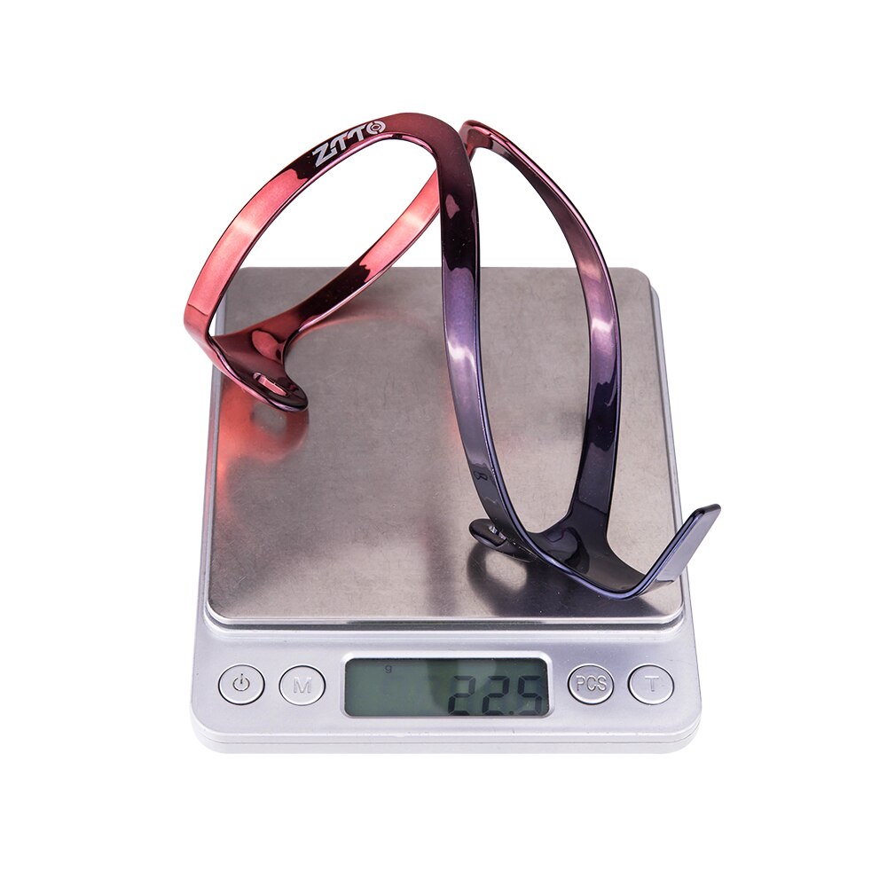 ZTTO Color gradient Bicycle Aluminum Bottle Cage MTB road Gravel bike water bottle holder plating colorful Metal lightweight