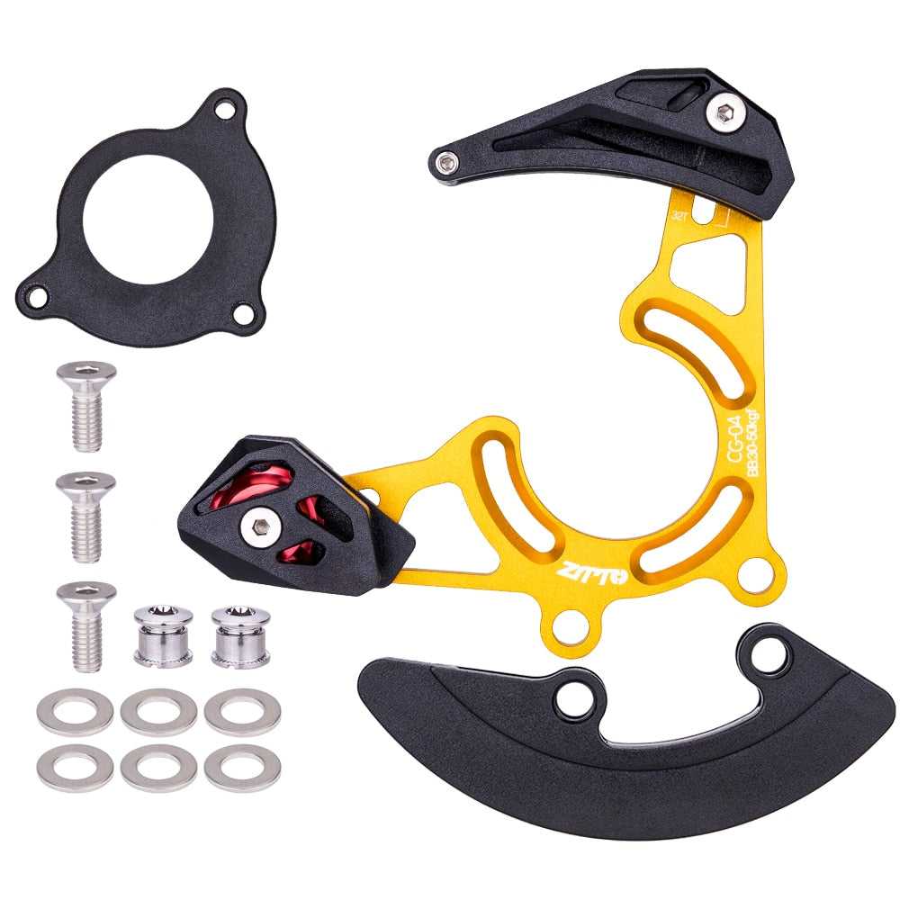 ZTTO MTB ISCG05 Chain Guide BB Mount 1x Mountain Bike Pulley Chains Stabilizer DH 32-38T Chainring Protector Plate Bicycle CG04
