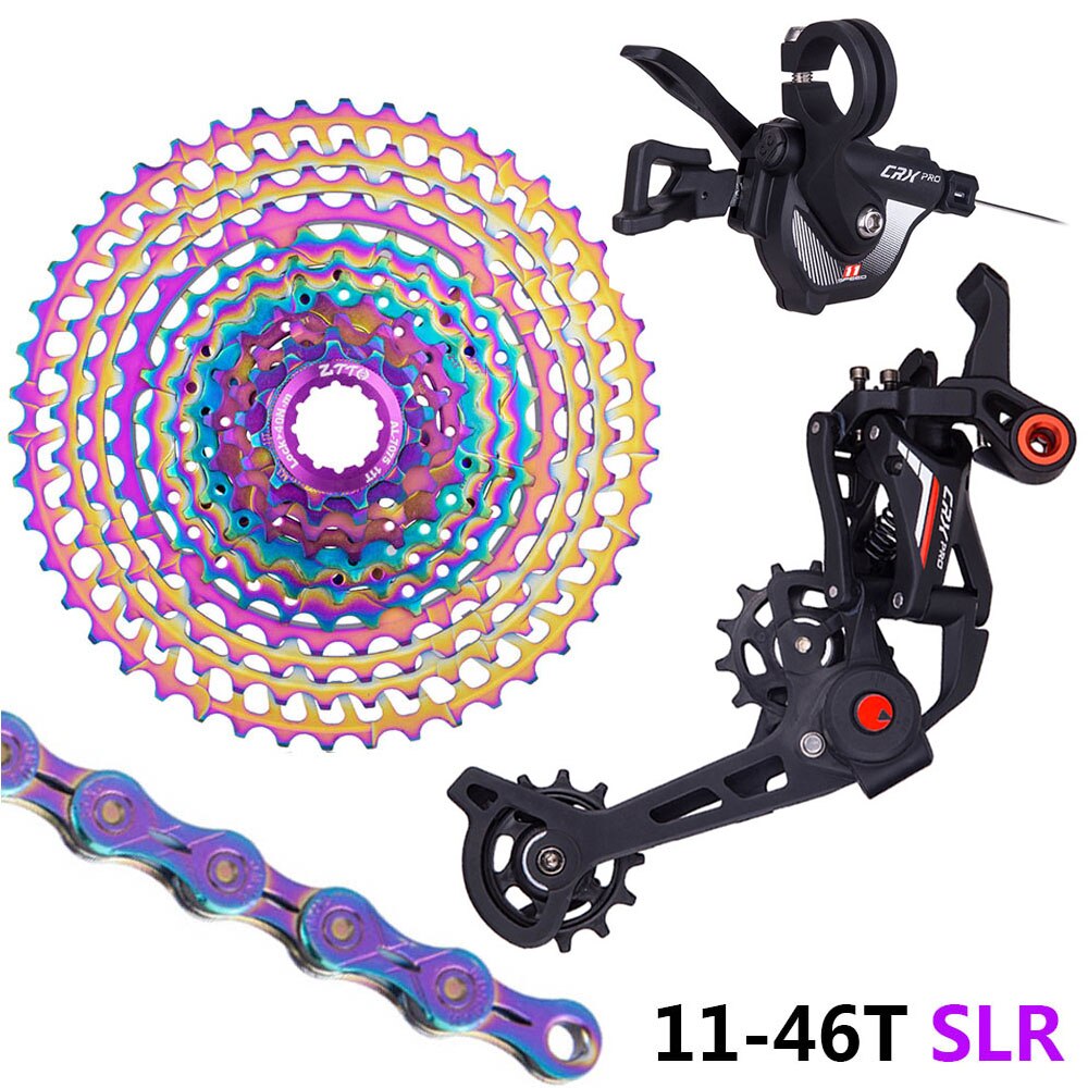 ZTTO MTB 11 Speed HG 11-52T Bicycle Group Set Cassette Chain CRX PRO Shifter Cluth Rear Derailleur Mountain Bike Sprocket Kit