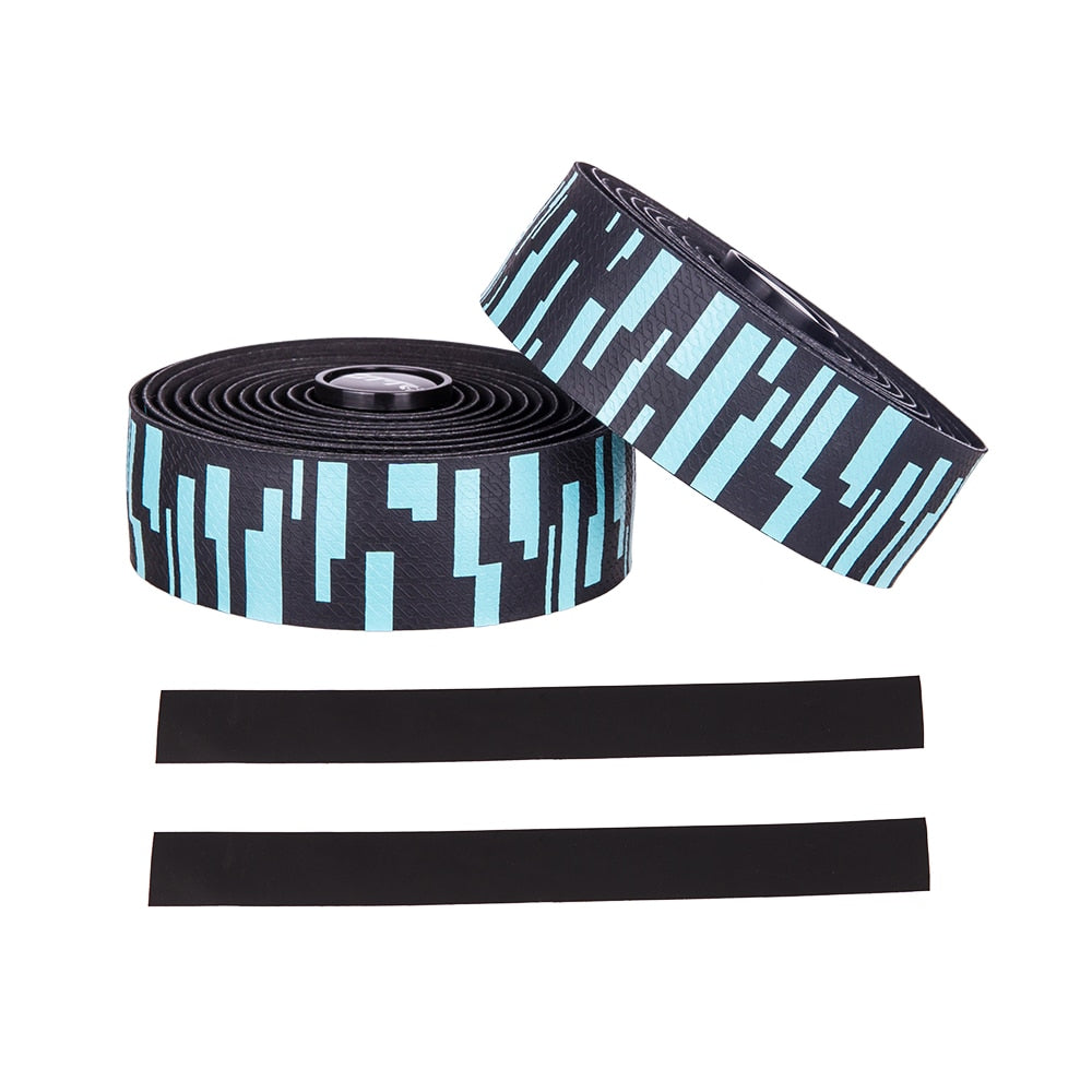 ZTTO Road Bike Handlebar tapes blue white gold teal Gradient color EVA PU Tape Durable Shock-Proof Bartape BD8