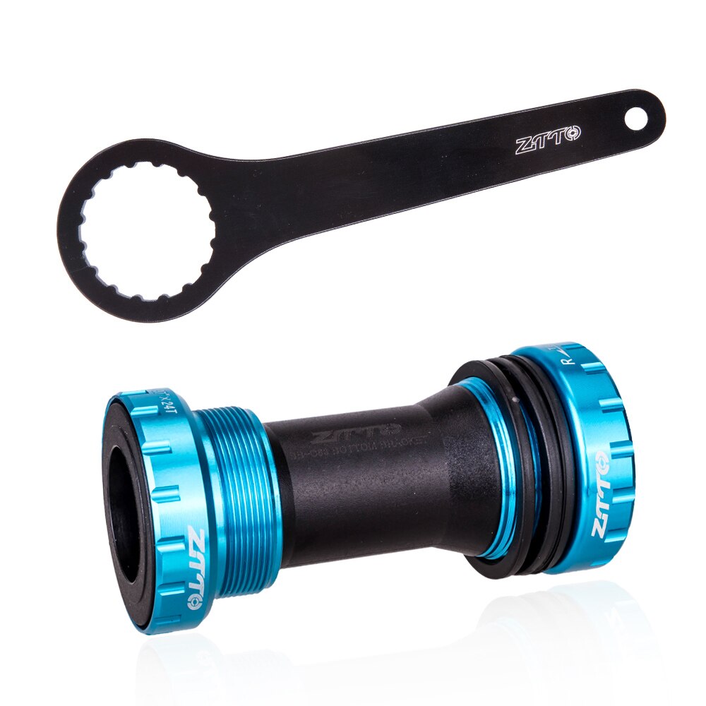 ZTTO BB91 Bicycle Bottom Bracket Sealed Bearing Thread Type 68 73 BSA68 Shell 24mm Spline Axis Wrench MTB Road Bike Waterproof