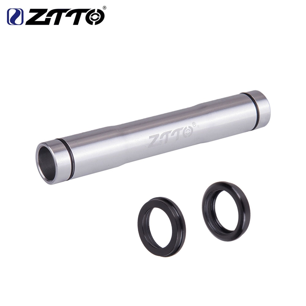 ZTTO MTB Road Bike Front Wheel 15mm to 9MM QR Skewers 15mm to 12mm Thru Axle Adapter 100x15 to 100x12 or 100x9 Quick Release hub