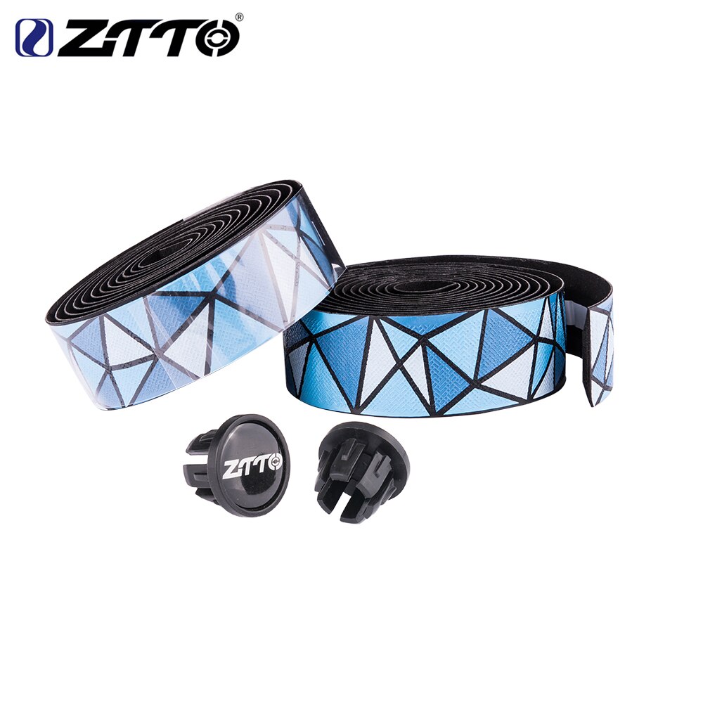 ZTTO Road Bike Bar Tape Handlebar EVA PU Tape High Quality Durable Shock-Proof Roadbike High Toughness Bartape With Bar Plug BD3