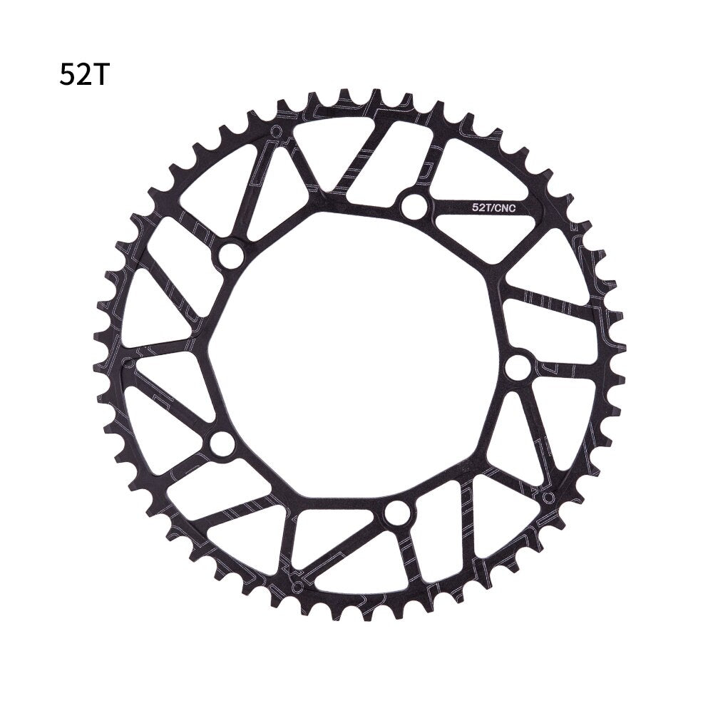 ZTTO Road Bike 130mm BCD Round Narrow Wide Single Speed Chain ring 1x System Gravel Aluminum Folding Bike Chainring Chainwheel