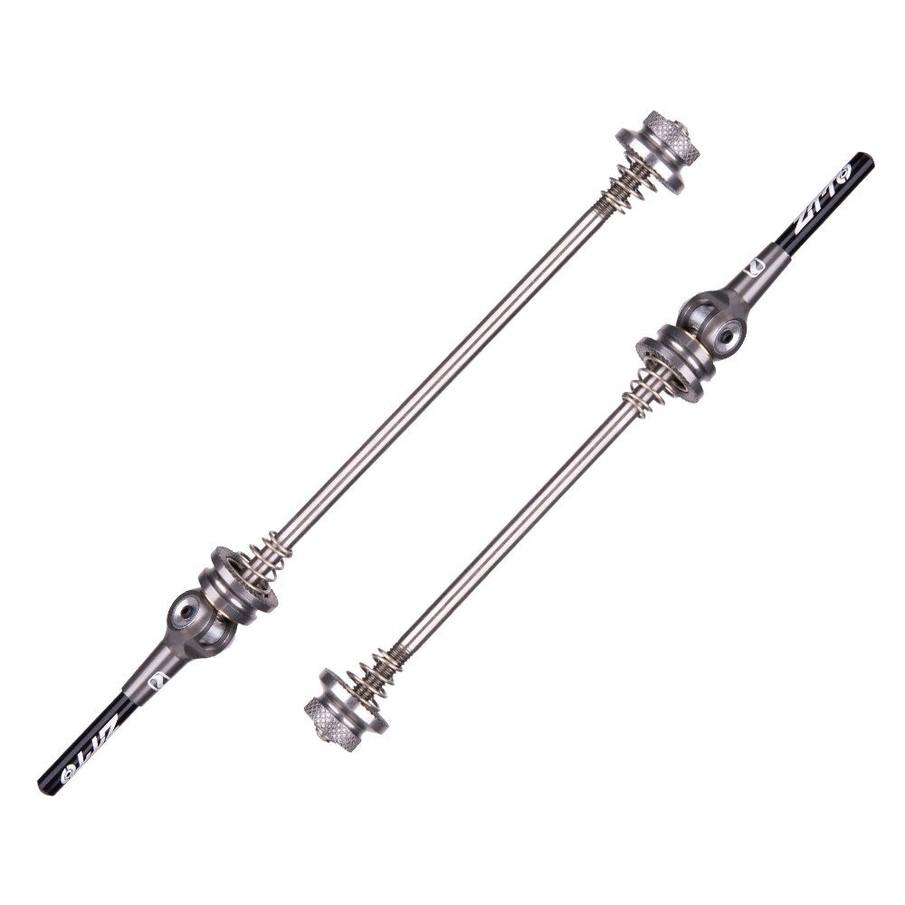 ZTTO Bicycle MTB Road Bike Eccentric QR Titanium alloy Skewers Ultralight 9mm 5mm Quick Release 100 135 Hub Lightweight Axle