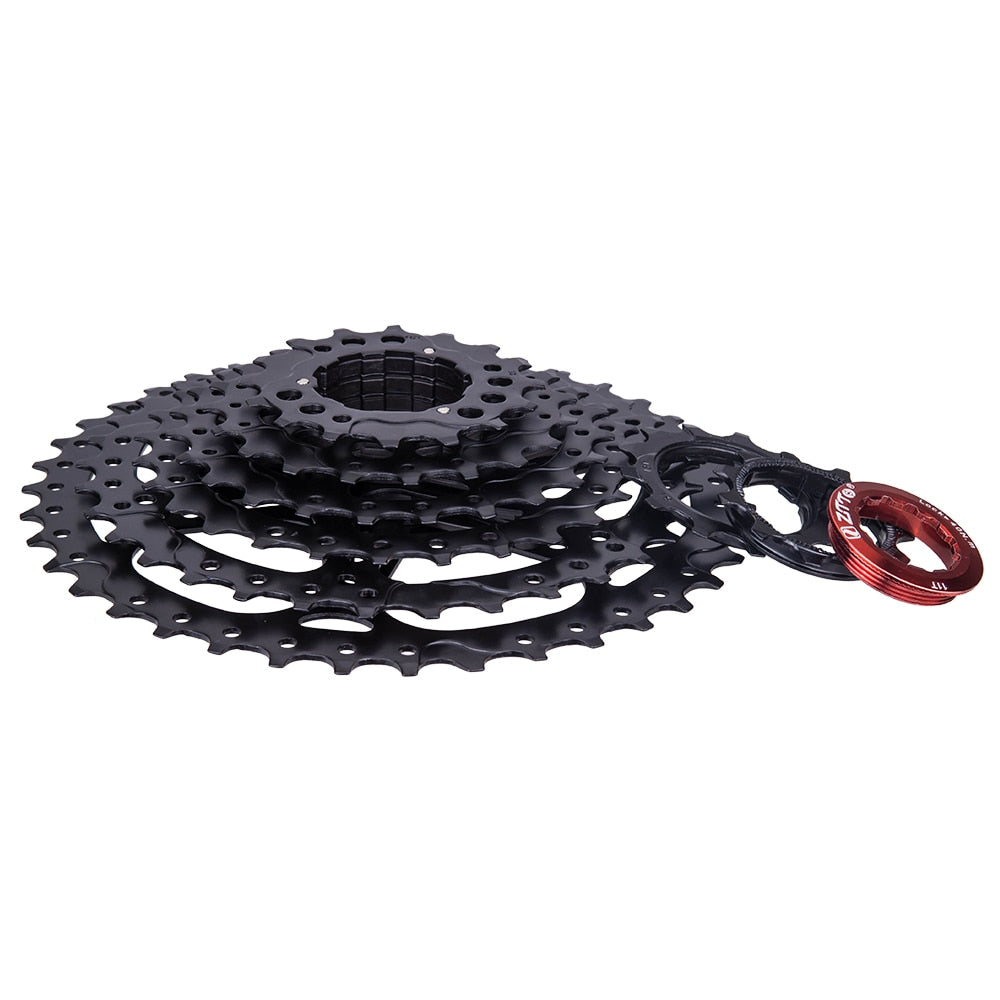 ZTTO MTB 8 Speed Cassette 11-40 Black Freewheel 11-40T k7 8speed Lightweight and durable for M410 X4 HG cassette Mountain Bike