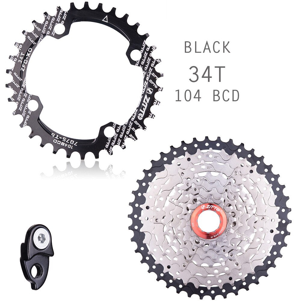 ZTTO Bicycle 8 Speed 11-42T Cassette Mountain Bike 8speed Steel 8s MTB 8v Freewheel Bicycle Parts For M410 M360 M310 Upgrade kit