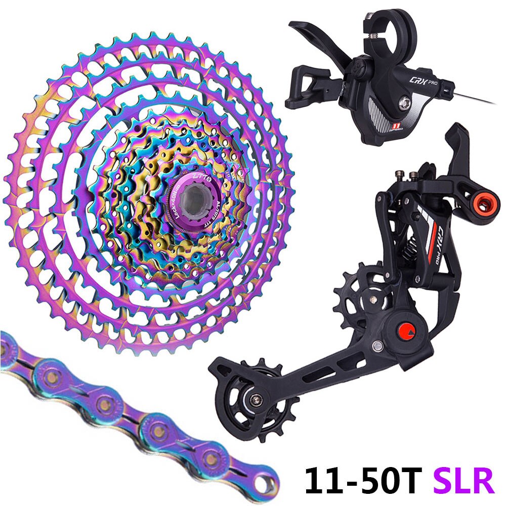 ZTTO MTB 11 Speed HG 11-52T Bicycle Group Set Cassette Chain CRX PRO Shifter Cluth Rear Derailleur Mountain Bike Sprocket Kit