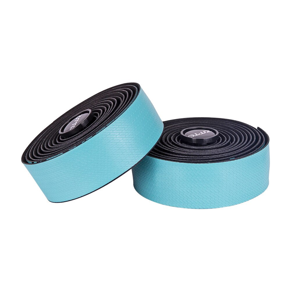ZTTO Road Bike Bar Tape Colorful Gradient Color Gold Green Teal Handlebar Tapes EVA PU Tape Durable Shock-Proof Bartape BD3