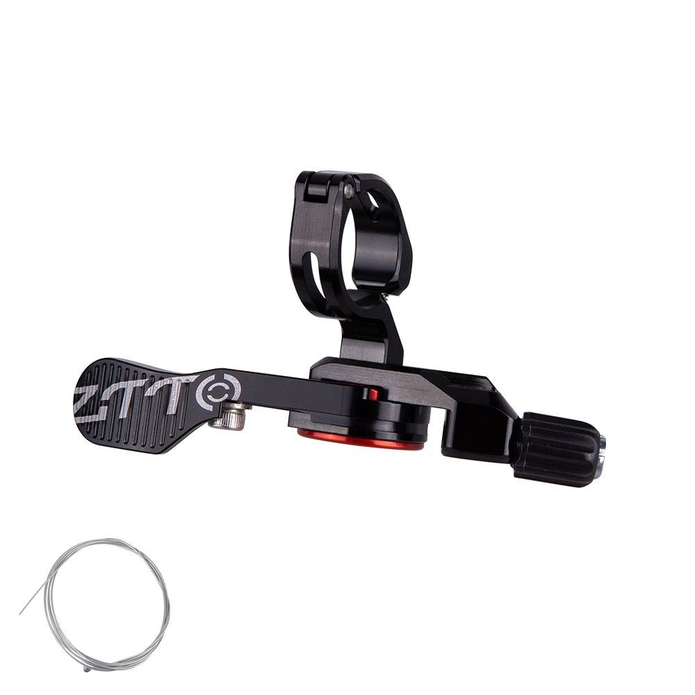 ZTTO MTB Dropper Seat Post Lever Bicycle Seatpost Remote Controller Adjustable Handle Bearing Mechanical Universal Shifter Style