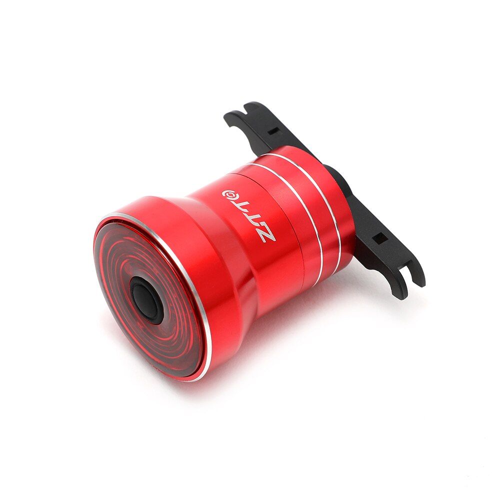 ZTTO Bicycle Brake Sensor Aluminum Trail Light Waterproof Cycling Rechargeable Safe Warning 100 Lumen Traillight