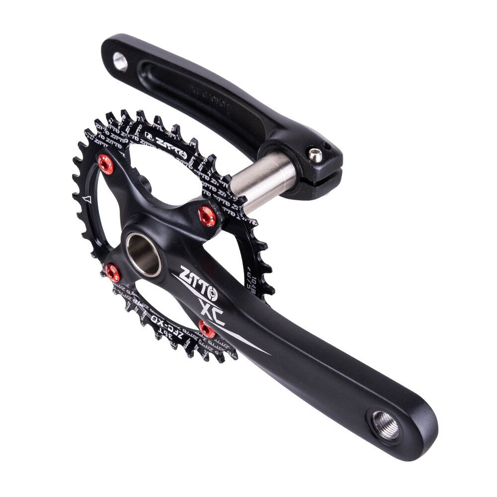 ZTTO MTB Crankset 170mm Crank 1X System Chainwheel Single Chainring Narrow Wide 104 BCD For 1*11 1*10 Mountain Bike Bicycle