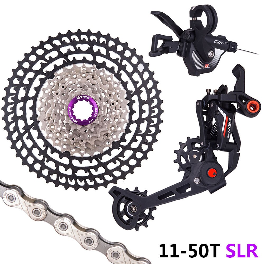ZTTO MTB 11 Speed HG 11-52T Bicycle Group Set Cassette Chain CRX PRO Shifter Cluth Rear Derailleur Mountain Bike Sprocket Kit