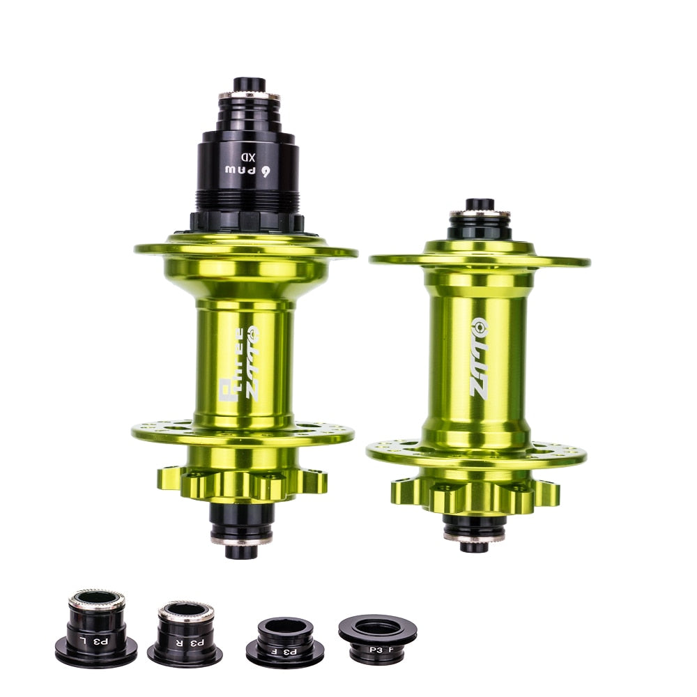 ZTTO MTB 6 Pawls Disc Brake Hub 32 Holes P3 VS DT 370 xm490 D042SB 32h Maza Thru Axle Quick Release 142x12 135x10 Sealed Bearing