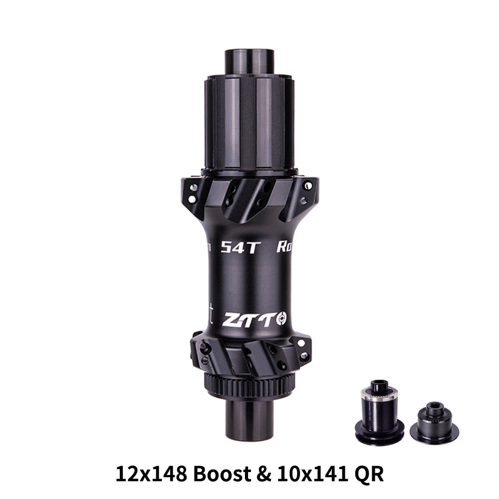 ZTTO M1 MTB Straightpull BOOST 148 Hub Ultralight 28 Hole 54T Ratchet HG XD MS Core 12 Speed Thru Axle 28h Bicycle Hub
