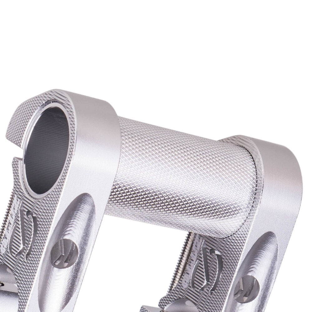 ZTTO Aluminum Folding Bike Extended Stem Ultralight 25.4mm handlebar Extension 45mm Out front stem Adjustable Riser