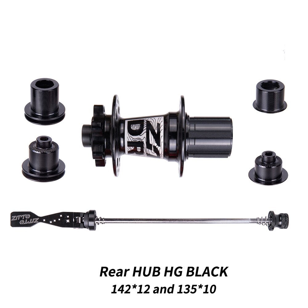 ZTTO MTB Ratchet 54T Disc Brake 32 Hole Hub 32H Thru Axle Quick Release XD HG MS Núcleo 142 12 100 135 Sealed Bearing Core