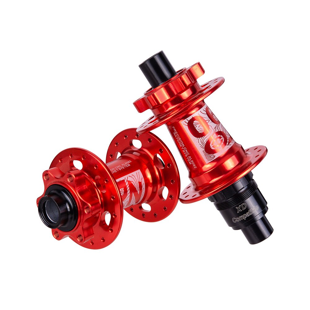 ZTTO MTB Ratchet 54T Disc Brake 32 Hole Hub 32H Thru Axle Quick Release XD HG MS Núcleo 142 12 100 135 Sealed Bearing Core