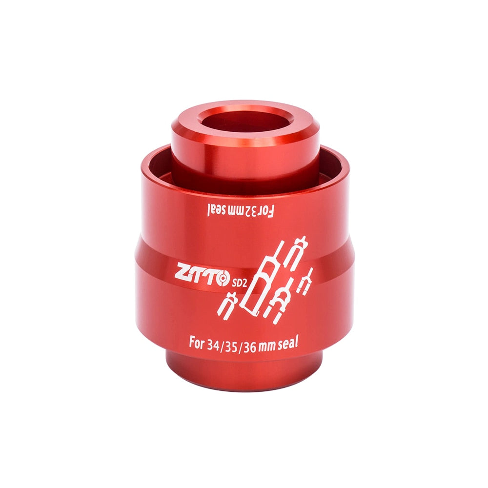 ZTTO MTB Suspension Fork Oil Seal Driver Dust Wiper Install Tool Fit for 32mm 34 35 36mm Tube Service Maintain Kits