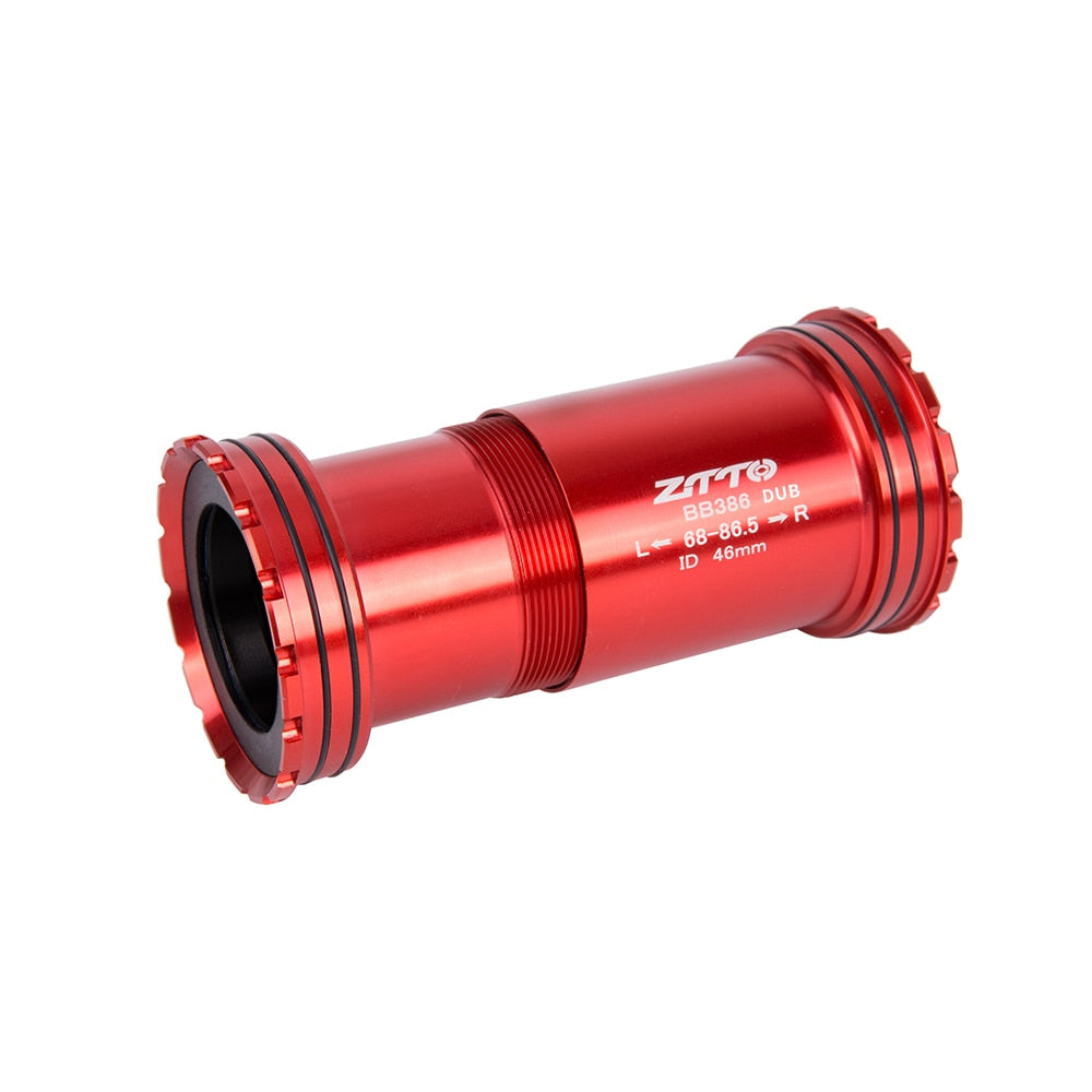 ZTTO BB386 DUB Bicycle Thread Lock Bottom Brackets 386 Press Fit Axis for MTB Road Bike eagle 28.99 Chainset 29mm Center BB