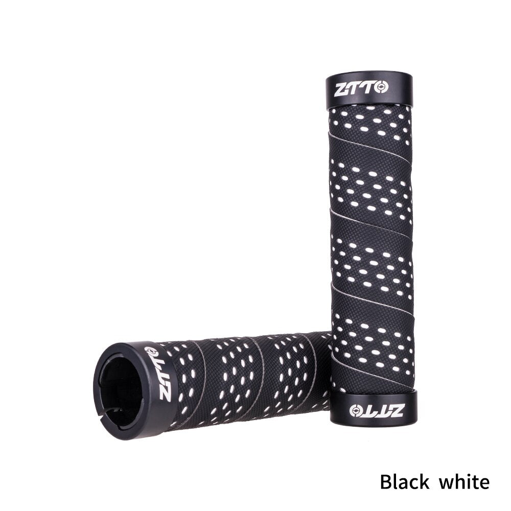 ZTTO MTB Cycling Handle Bar Tape Grips Lockable Grip Anti Slip For 22.2mm Handlebar Replaceable Tape Black Red Yellow Green