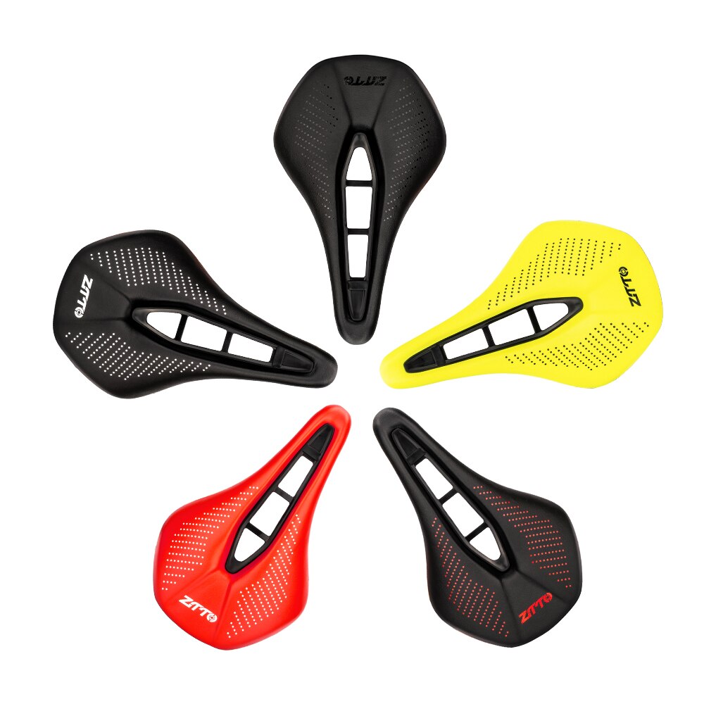 ZTTO MTB Bicycle Ergonomic Short Nose Saddle 160mm Wide Comfort Long Trip Light Weight Thicken Soft Buffer Seat