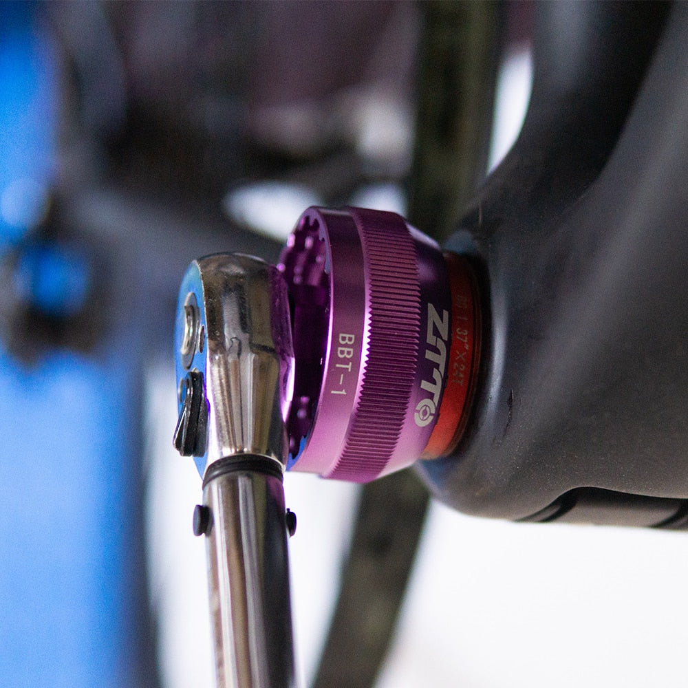 ZTTO Bicycle Bottom Bracket Tool DUB BBR60 MT800 BB TL-fc24 fc25 Remove Lockring Implement BB93 MTB Mega BSA30 BB386 Install Cup