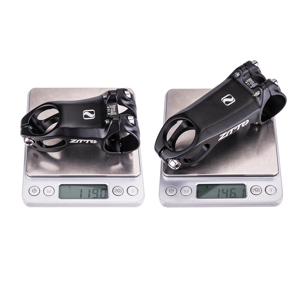 ZTTO Bicycle XC MTB Stem 80mm 20 Degree Road bike Gravel Aerodynamics Stem Negative angle High Strength Lightweight 31.8mm