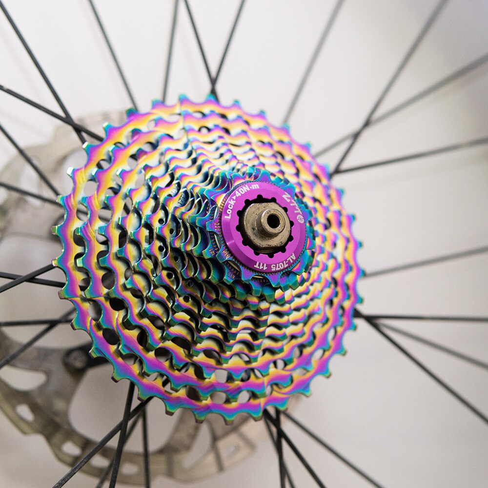 ZTTO Road Bike 12 Speed 11-28 Cassette UltraLight 12s 11/32T Gravel Bike 11/34T 12Speed Rainbow K7 Oil Slick 12V CNC Spocket