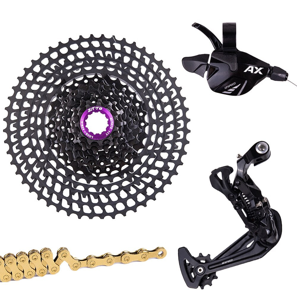 ZTTO MTB 12 Speed Groupset HG standard Bicycle Shifter Rear Derailleur 1x12 Group Set For Mountain Bike 12speed Kit 12s Cassette