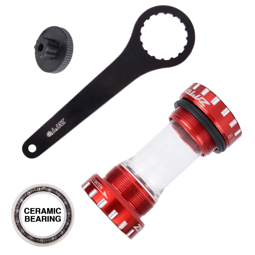 ZTTO Ceramic Bearing BB109 MTB Bottom Brackets For BSA68 73 BSA MTB Road Bike 24mm 22mm GXP Crank Bicycle Center m8000 BB BBR60