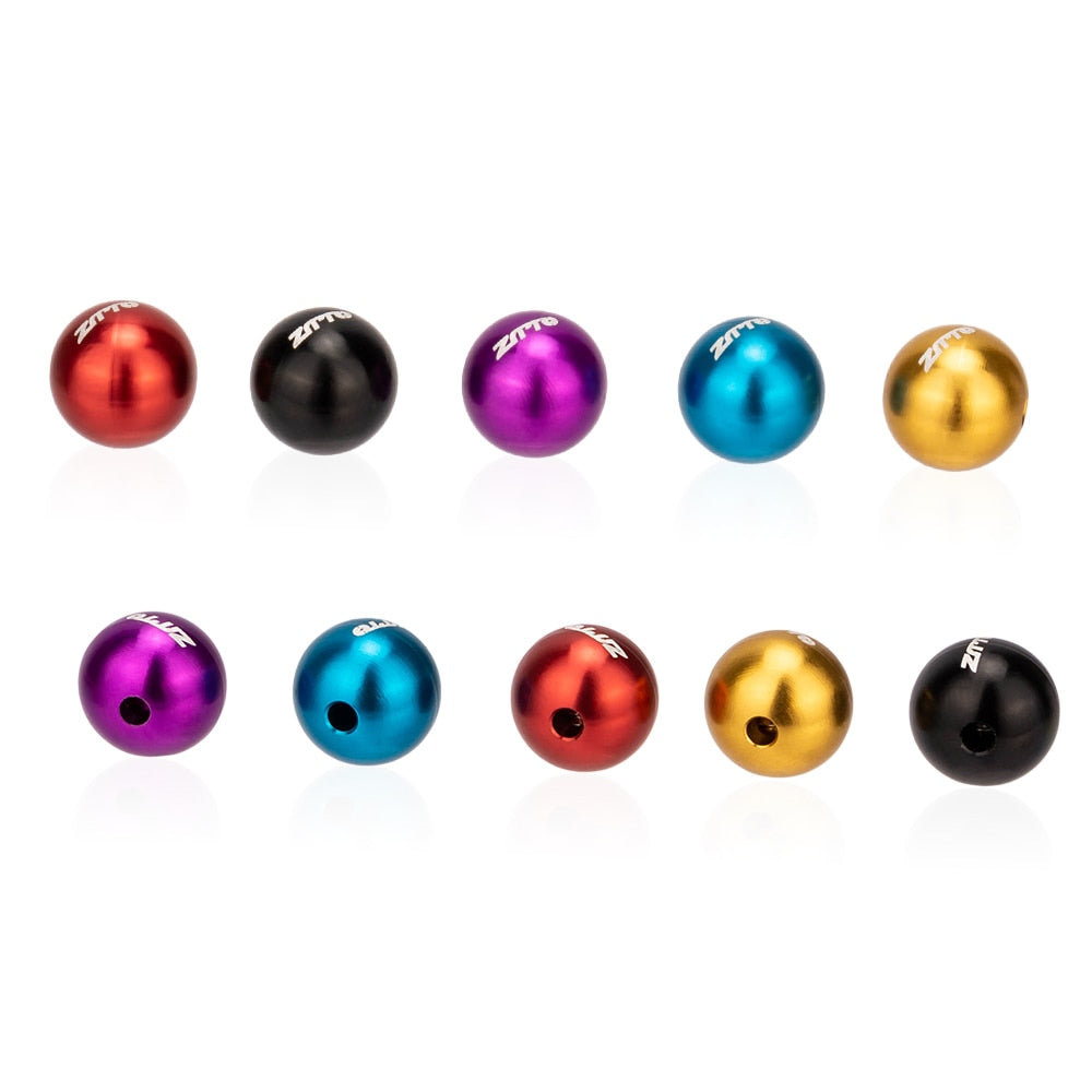 ZTTO MTB Road Bike Inner Wire Ball End Caps Reusable Brake Shifter Cable Tips Screw Fixed Derailleur Crimps Bicycle Accessories