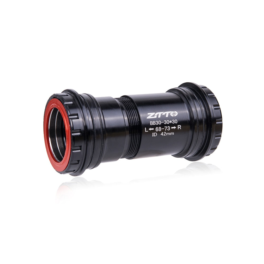 ZTTO BB30 30mm Press Fit 4 Bearing Bottom Bracket Thread Lock for 42x68/73mm Frame to 30 Crankset Bicycle BB For Road Bike MTB