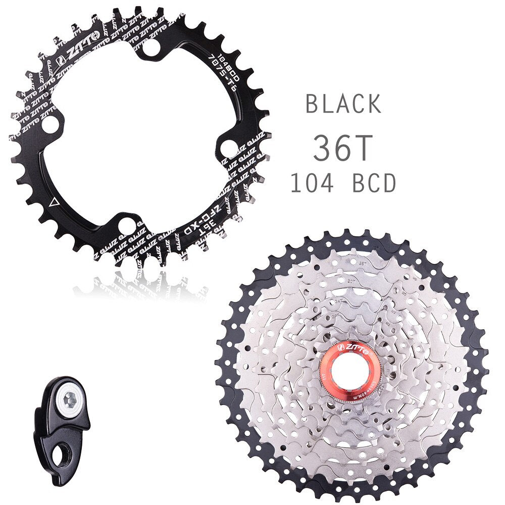 ZTTO Bicycle 8 Speed 11-42T Cassette Mountain Bike 8speed Steel 8s MTB 8v Freewheel Bicycle Parts For M410 M360 M310 Upgrade kit